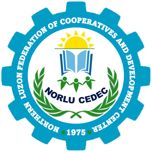 The multi-colored logo generally represents the different types of cooperative affiliates of NORLU CEDEC, diversified cultures of Luzon where NORLU CEDEC cooperative affiliates are situated, different belief and disciplines with a common language on COOPERATIVE. It also signifies the different values and principles present in a cooperative such as Integrity, Responsibility, Professionalism, Equality, Participation, Cooperation, Integration and Innovation towards the improvements of the socio-economic status of its members and ultimately, the community.  As a trusted cooperative federation, we want to showcase our multi-colored logo as a representation of the generally accepted principles of cooperation. Northern Luzon Federation of Cooperatives & Development Center